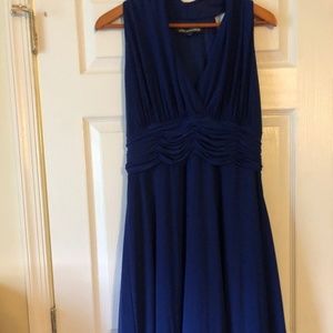 Jones Wear Blue Dress